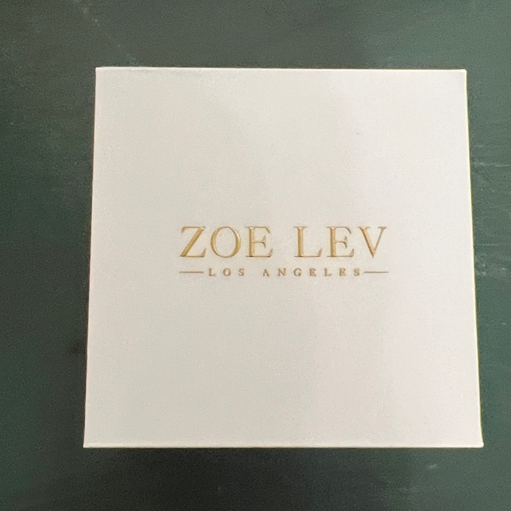 Brand New Diamond Huggies by Zoe Lev - Picture 3 of 6